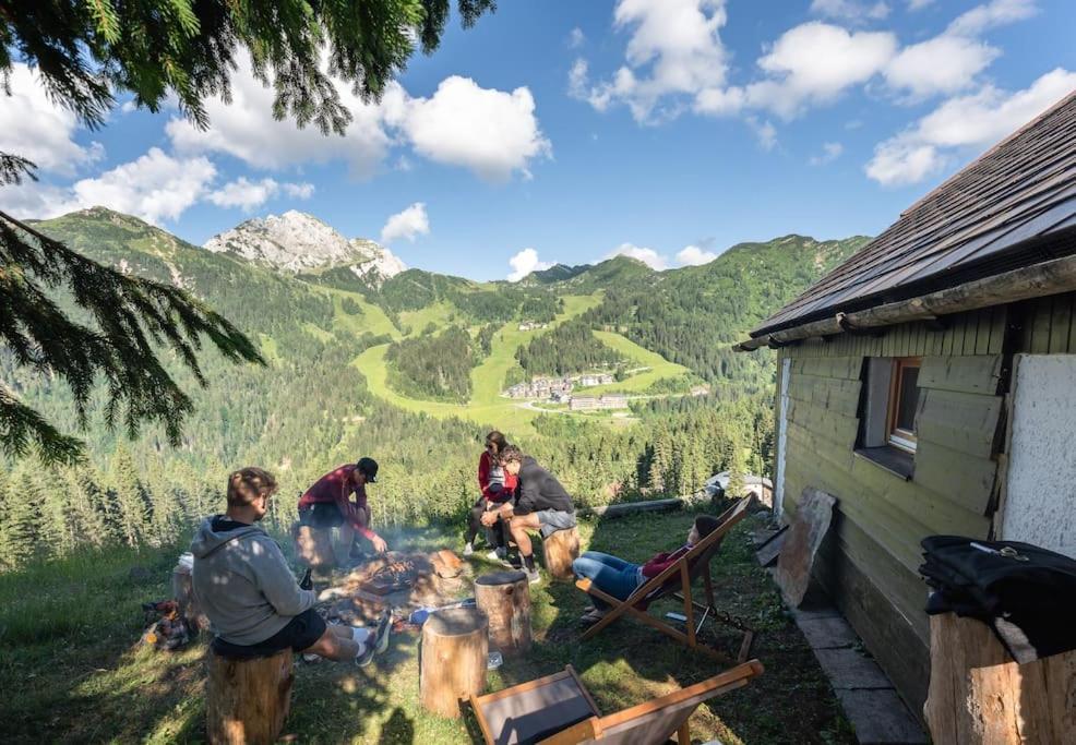 Horská chata Gemuetliche Huette In Den Bergen Sonnenalpe Nassfeld